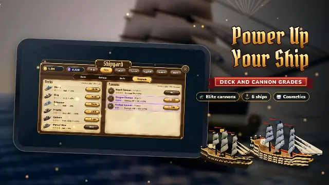 Power up your ship