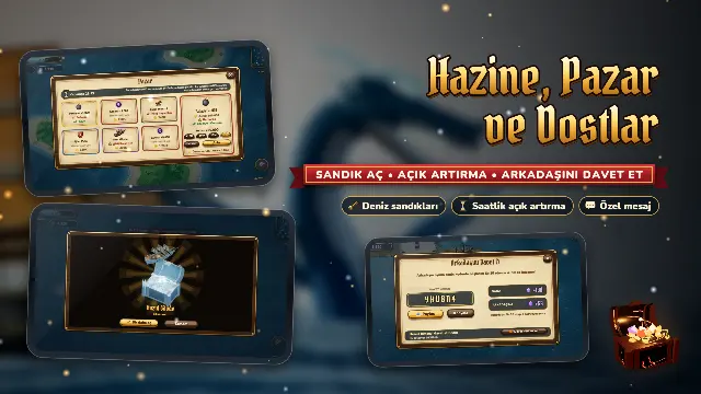 Hazine, pazar ve dostlar